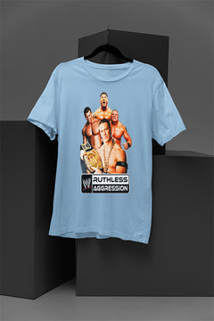 RUTHLESS AGGRESSION WWE T-Shirt | Attitude Era Wrestling Tee | WWE Superstar Fan