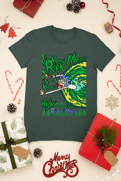 UGLY Galactic Christmas Morty T-Shirt | Rick and Morty Fan Apparel | Christmas Ugly Design