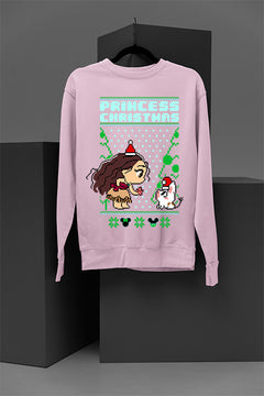 UGLY Moana Christmas Adventure | Trendy Ugly Design | Fun Holiday Sweatshirt | Iconic