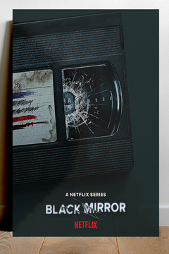 Black Mirror Anthony Mackie Premium Gloss Poster | TV Show Design Décor | Stream Black Mirror Wall Art