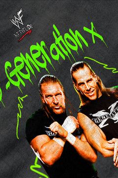 DX WWE Vintage Attitude Era T-Shirt | WWE Wrestling Rebel Merch | 90s Wrestling Icon Apparel