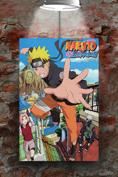 Naruto Shipuuden Gloss Poster Featuring Naruto Uzumaki | Anime Poster | TV Show Art Print | Fan Art Print | Home Decor | Wall Art Print