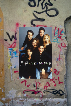 Friends Poster: Jennifer Aniston | Courteney Cox | Lisa Kudrow | TV Show Friends Wall Art Print