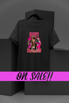 Kofi Kingston | WWE Superstar | New Day Era | Champion Shirt | Wrestling Tee | Fan Favorite