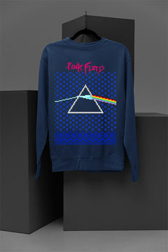 UGLY Psychedelic Christmas Floyd Sweatshirt | Vintage Rock Band Xmas Apparel | 70s