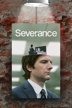 Severance: Adam Scott | Premium Gloss Poster | TV Show Memorabilia | Unique Severance Design | Trendy Home Decor