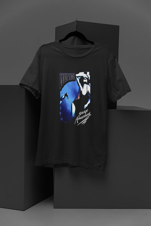 Scorpions Savage Amusements Band Tee | Vintage Rock Concert Shirt | 80s Metal Music Merchandise | Retro Scorpions Graphic Tee | Distressed Rock Band Apparel