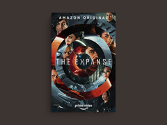 The Expanse Canvas Print | Sci-Fi TV Show Poster | Featuring Lead Actors