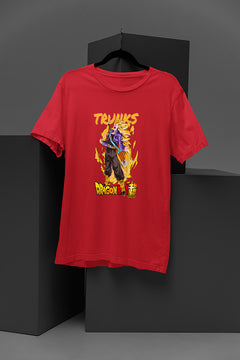 Trunks | Anime Tee | Dragon Ball Z Shirt | Saiyan Warrior Top | Hip Hop Streetwear