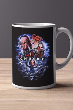Halloween Bride of Chucky 11oz Mug | Horror Film Poster Design