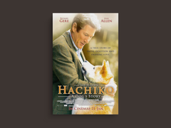 Hachiko Canvas Print | Heartwarming Film | Richard Gere Design