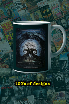 Pan's Labyrinth 11oz Mug - Film Memorabilia | Pan's Labyrinth Design | Del Toro'Doug Jones's Movie Merchandise