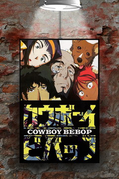 Cowboy Bebop Spike Spiegel Premium Gloss Poster | Anime Art Print | Retro TV Show Decor | Cowboy Bebop Fan Gift