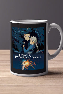 Howl's Moving Castle 11oz Mug | Film Memorabilia Design | Lead Actor's Name