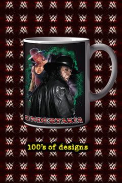 The Undertaker 11oz Mug | Pro Wrestling Legend Design - Shopify Etsy SEO