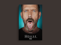 House M.D Canvas Print | Dr. Gregory House | TV Show House M.D Art | Hugh Laurie Poster