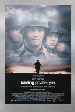 Saving Private Ryan Tom Hanks Premium Gloss Poster | Film Memorabilia | War Movie Art Print | WWII Decor | Collectible Wall Art