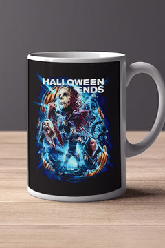 Halloween Halloween Ends 11oz Mug | Horror Film Poster Design | Movie Memorabilia Merchandise