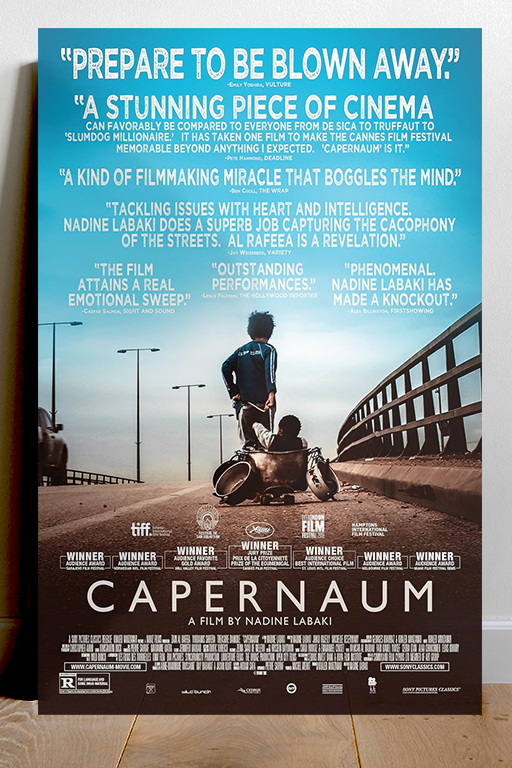 Capernaum: Nadine Labaki Gloss Poster | Film Fan Art Print | Movie Memorabilia | Wall Decor