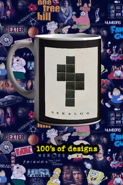 Dekalog 11oz Mug | TV Show Poster Design | Lead Actors Name