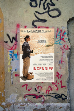 Incendies Denis Villeneuve Poster | Premium Gloss Print | Film Incendies Design | Jake Gyllenhaal | Mystery Drama Wall Art