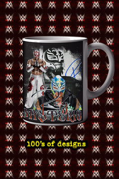Rey Mysterio 11oz Mug | Pro Wrestling Icon Image | Collector's Item | Wrestling Legend Merchandise | Rey Mysterio Gift