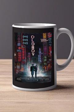 Oldboy 11oz Mug Poster Film Memorabilia Oldboy Design | Film Memorabilia Mug | Choi Min-sik Mug