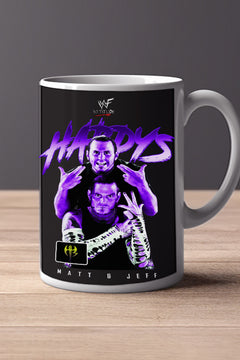 HARDY BOYS 11oz Mug Pro Wrestling Matt Jeff Hardy Collector's | Gift for Wrestling Fans Ideal for Coffee Tea Beverage