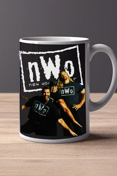 NWO 11oz Mug | Pro Wrestling | NWO Design | Hulk Hogan Image