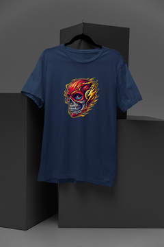 "Speedster Skull Tee | The Flash Inspired Graphic Shirt | DC Comics Fan Apparel | Superhero Skeleton Top"