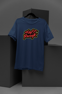 Daft Punk Logo | Band Tee | Electronic Music | 90s Music | Retro Style | Graphic Tee | Music Fan | French House | DJ Duo | Iconic Design | Festival Fashion | EDM Vibe | Vintage Inspiration.