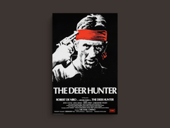 The Deer Hunter Canvas Print | Robert De Niro | Film Wall Art Decor Poster Gift