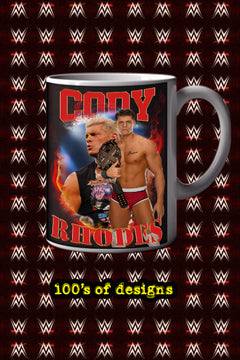 Cody Rhodes 11oz Mug | Pro Wrestling Image Featuring Cody Rhodes