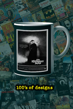 The Elephant Man 11oz Mug Edward MERRICK | John HURT Vintage Movie Poster Printzheimer, Film Lover, Unique Film Gift for Him and Her