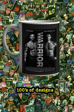 Warrior 11oz Mug | Film Memorabilia Poster | Warrior Design | Lead Actor's Name