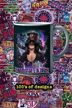 UNDERTAKER 11oz Mug | Pro Wrestling Legend Image | Wrestling Fan Gift