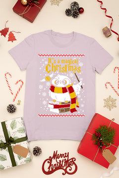KIDS UGLY: Harry Potter Christmas | Hogwarts Style | Magical Kids Christmas Tee