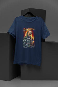 Horror Friday the 13th | Vintage Graphic Tee | Scary Costume Shirt | Horror Film Gift | Halloween