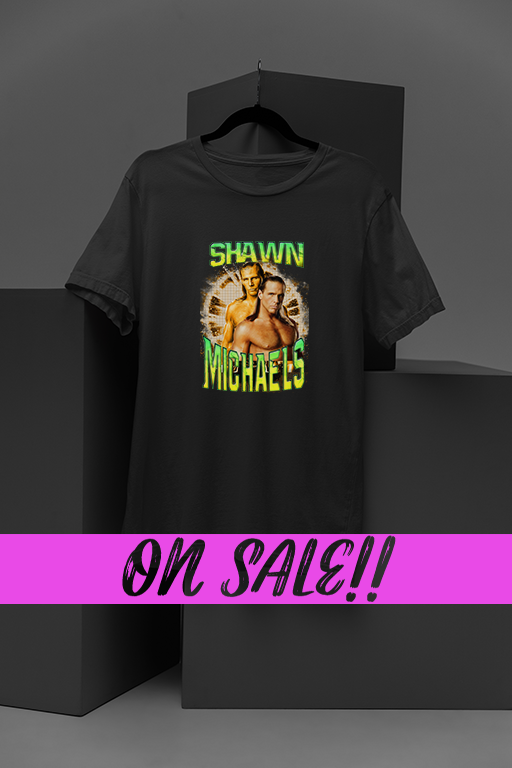 Shawn Michaels WWE T-Shirt | Heartbreak Kid Vintage Wrestling Tee | Attitude Era Champion Shirt