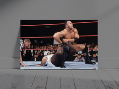 WWE Attitude Era Premium Gloss Poster | Mankind WWE Attitude Era | Collectible Wrestling Design