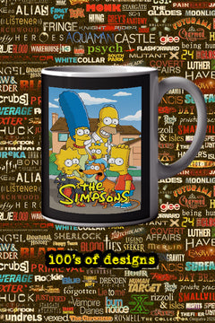 The Simpsons 11oz Mug featuring Homer Simpson | TV Show design | Unique Collectible