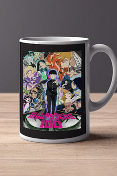 Mob Psycho 100 11oz Mug | Anime Mug | TV Show Merch | Shigeo Kageyama Mug | Cartoon Coffee Cup