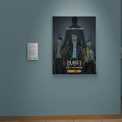 Umbre Canvas Print | TV Show Design featuring Lead Actor's Name | Artwork for Fans of Crime Drama Series