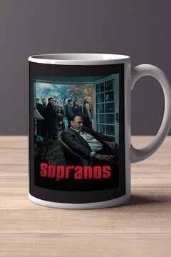 The Sopranos 11oz Mug | TV Show Poster Design | Tony Soprano Mug