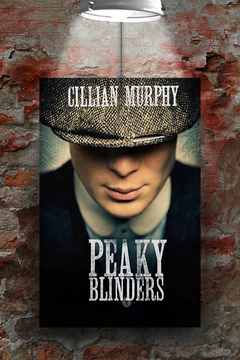 Peaky Blinders Tommy Shelby Premium Gloss Poster | TV Show Fan Art | Cillian Murphy Design