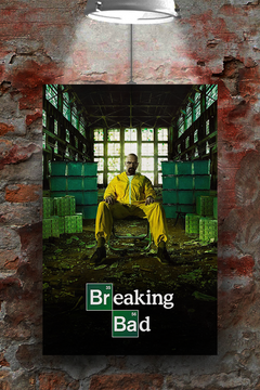 Breaking Bad Bryan Cranston | Premium Gloss Poster | TV Show Design | Walter White Fan Gift