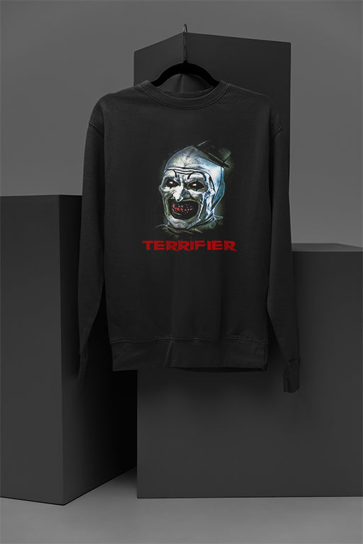 Horror Terrifier | Terrifyingly Cozy Pullover | Warm Halloween Sweatshirt