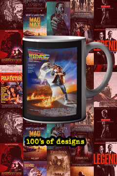 Back to the Future 11oz Mug Marty McFly | Film Memorabilia Poster Design