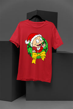 UGLY Vintage Retro Rugrats Tommy Christmas T-shirt | 90s Cartoon Holiday Tee | Hipster