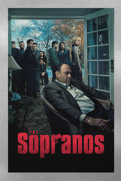 The Sopranos James Gandolfini Poster Print | TV Show Memorabilia | Collector's Art Piece | Mafia Drama Wall Decor